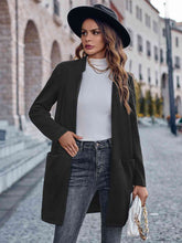 Load image into Gallery viewer, Open Front Long Sleeve Blazer
