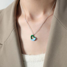 Load image into Gallery viewer, Heart Pendant Titanium Steel Necklace
