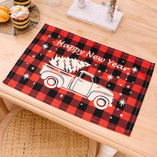 Load image into Gallery viewer, Assorted 2-Piece Plaid Placemats
