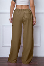 Load image into Gallery viewer, Drawstring Waist Pants with Pockets
