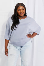 Load image into Gallery viewer, Andree by Unit Full Size Needless to Say Dolman Sleeve Top
