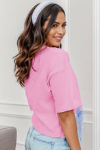 Load image into Gallery viewer, Fringe Round Neck Short Sleeve T-Shirt
