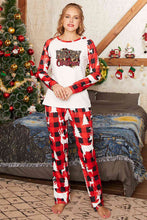 Load image into Gallery viewer, MERRY CHRISTMAS Graphic Top and Pants Set
