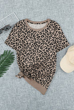 Load image into Gallery viewer, Leopard Print Short Sleeve Tee
