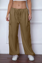 Load image into Gallery viewer, Drawstring Waist Pants with Pockets
