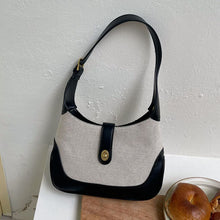 Load image into Gallery viewer, Contrast Canvas Shoulder Bag
