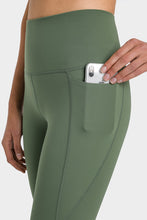 Load image into Gallery viewer, High Waist Ankle-Length Yoga Leggings with Pockets
