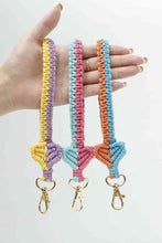 Load image into Gallery viewer, Heart Shape Macrame Key Chain
