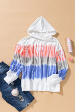 Load image into Gallery viewer, Tie-Dye Drawstring Pullover Hoodie

