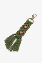 Load image into Gallery viewer, Assorted 4-Pack Handmade Macrame Fringe Keychain
