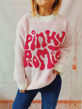 Load image into Gallery viewer, PINKY PROMISE Graphic Sweater
