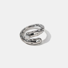 Load image into Gallery viewer, Titanium Steel Gold-Plated Bypass Ring
