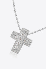 Load image into Gallery viewer, Rhinestone Cross Pendant Necklace
