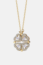 Load image into Gallery viewer, Two Ways To Wear Four Leaf Clover Pendant Necklace
