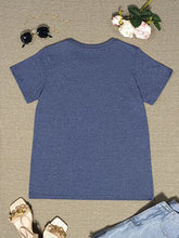 Load image into Gallery viewer, Round Neck Short Sleeve T-Shirt
