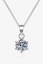 Load image into Gallery viewer, 1 Carat Moissanite 925 Sterling Silver Necklace
