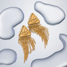 Load image into Gallery viewer, 18K Gold-Plated Stainless Steel Geometric Earrings
