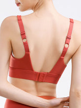 Load image into Gallery viewer, Scoop Neck Wide Strap Active Bra
