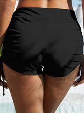 Load image into Gallery viewer, Drawstring Mid-Rise Waist Swim Shorts
