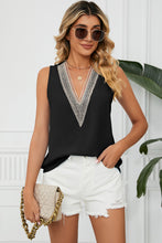 Load image into Gallery viewer, V-Neck Wide Strap Tank

