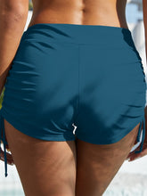 Load image into Gallery viewer, Drawstring Mid-Rise Waist Swim Shorts
