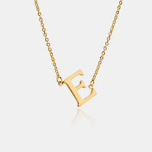 Load image into Gallery viewer, Copper Letter Pendant Necklace
