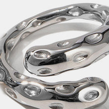Load image into Gallery viewer, Titanium Steel Gold-Plated Bypass Ring
