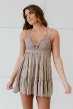 Load image into Gallery viewer, Zenana Cross My Heart Full Size Lace Cami in Ash Mocha
