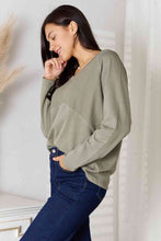 Load image into Gallery viewer, Culture Code  Full Size V-Neck Long Sleeve T-Shirt
