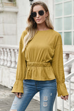 Load image into Gallery viewer, Elastic Waist Drop Shoulder Top
