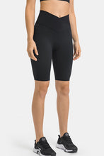 Load image into Gallery viewer, High Waist Biker Shorts with Pockets
