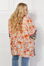 Load image into Gallery viewer, Justin Taylor Peachy Keen Cover-Up  Kimono
