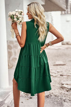 Load image into Gallery viewer, Button Down Collared Sleeveless Dress
