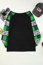 Load image into Gallery viewer, LUCKY Plaid Long Sleeve T-Shirt
