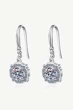 Load image into Gallery viewer, 925 Sterling Silver Moissanite Hook Earrings
