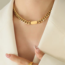 Load image into Gallery viewer, 18K Gold-Plated Chain Necklace
