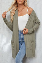 Load image into Gallery viewer, Open Front Long Sleeve Cardigan
