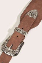 Load image into Gallery viewer, Double Buckle PU Leather Belt
