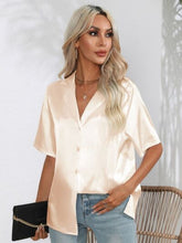 Load image into Gallery viewer, Button Up Collared Neck Shirt
