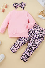 Load image into Gallery viewer, Leopard Print Baby Girl Suit with Bow
