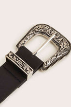 Load image into Gallery viewer, Double Row Studded PU Leather Belt
