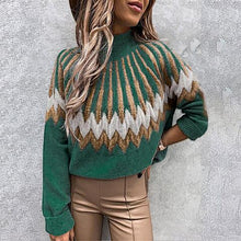 Load image into Gallery viewer, Mock Neck Long Sleeve Sweater
