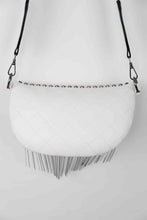 Load image into Gallery viewer, Adored PU Leather Studded Sling Bag with Fringes
