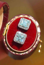 Load image into Gallery viewer, 2 Carat Moissanite Square Earrings
