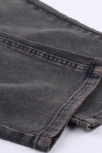 Load image into Gallery viewer, Pocketed Denim Frock Style Joggers
