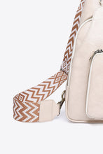 Load image into Gallery viewer, Take A Trip PU Leather Sling Bag
