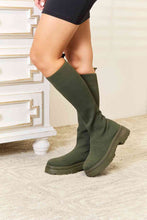 Load image into Gallery viewer, WILD DIVA Footwear Knee High Platform Sock Boots
