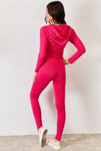 Load image into Gallery viewer, JULIA Zip Up Drawstring Hoodie and Leggings Set

