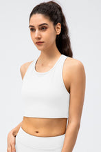 Load image into Gallery viewer, Ribbed Cropped Yoga Racerback Tank Top
