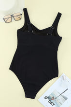 Load image into Gallery viewer, Striped Sleeveless One-Piece Swimsuit
